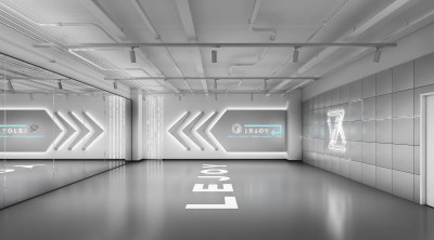 现代街舞教室3D模型下载